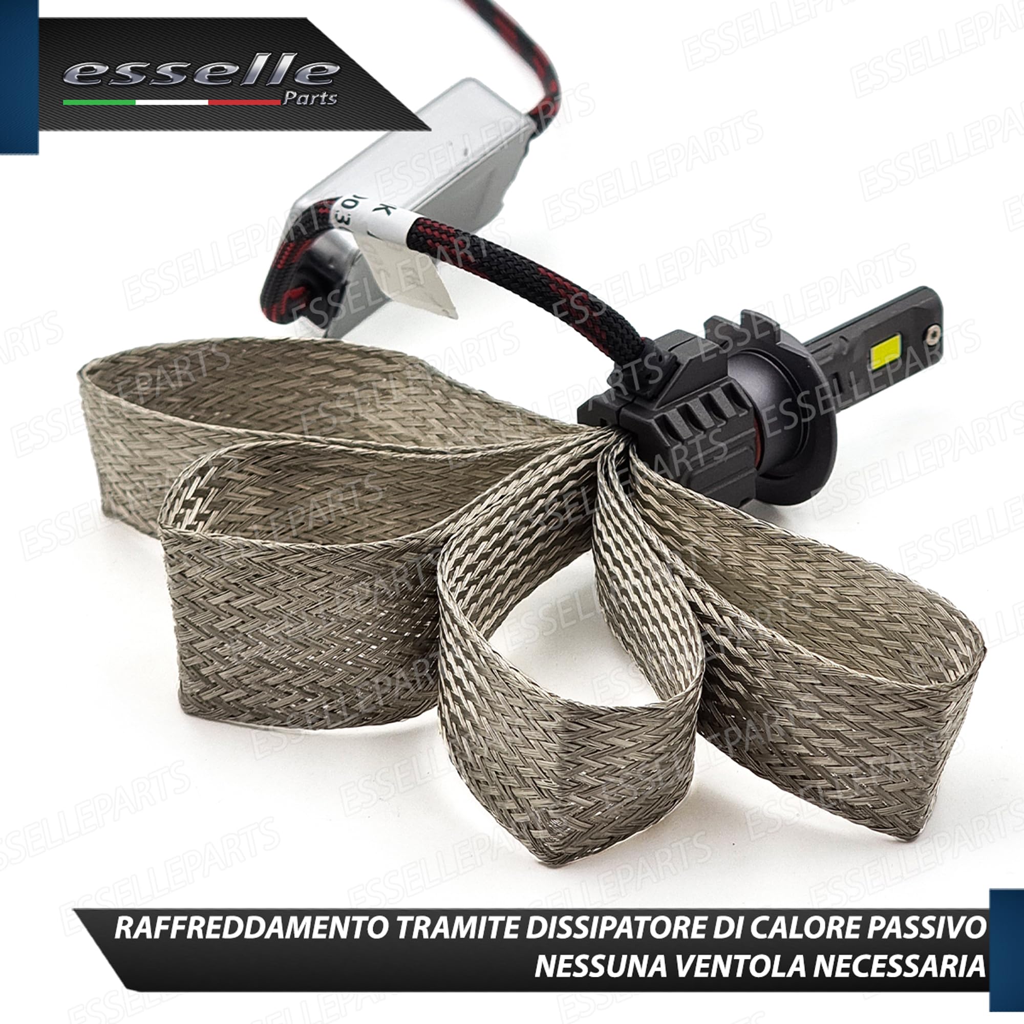 Kit Full LED H7 Canbus 6400 Lumen 6000K Bianco Ghiaccio Plug & Play