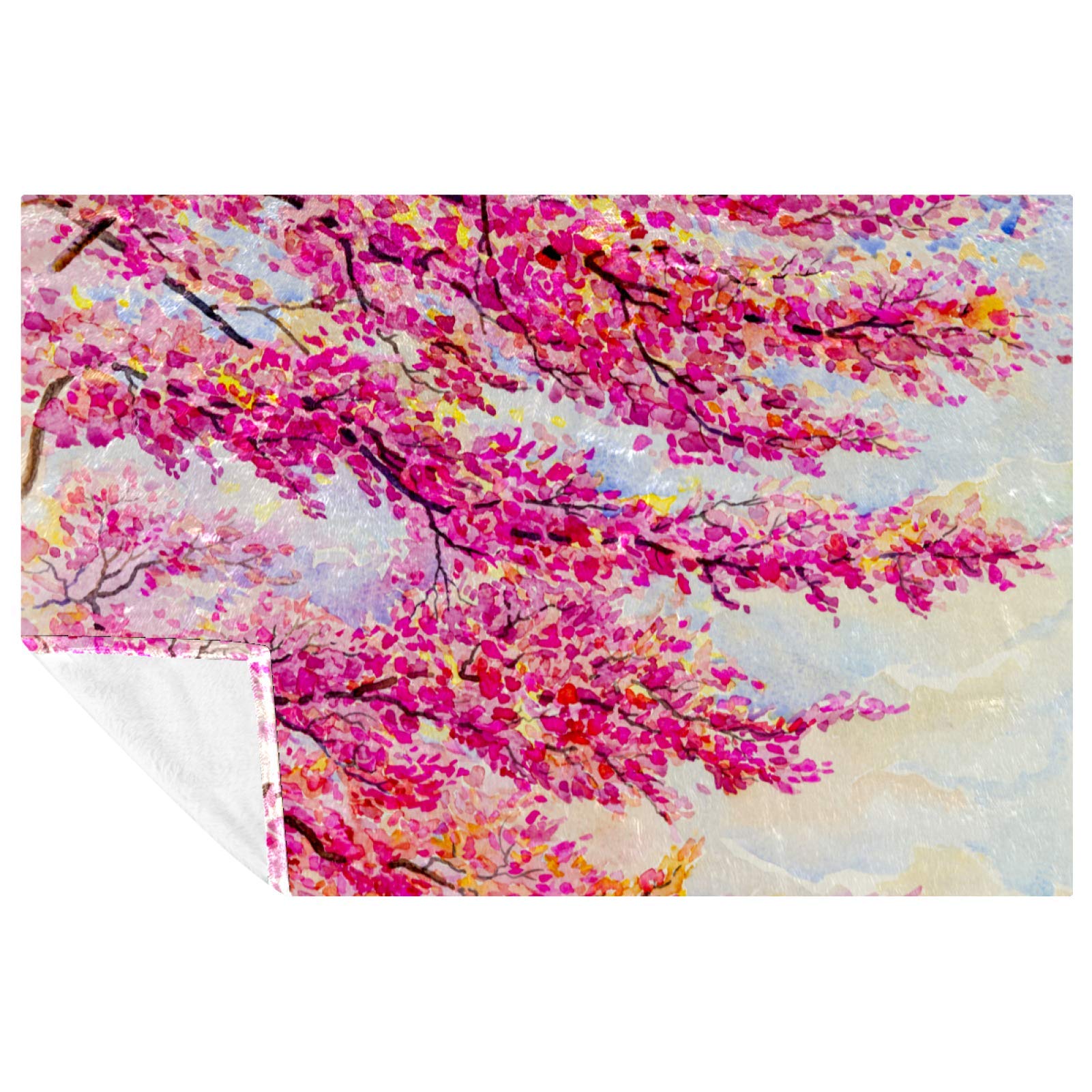 Couverture douce de lit et canapé 150x100 cm avec tissu isolant thermique pour camping et plage