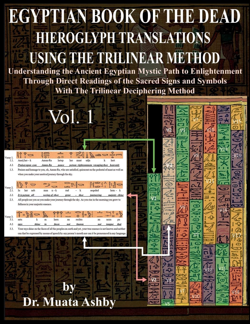 Egyptian Book of the Dead Hieroglyph Translations Using the Trilinear Method: Understanding the Mystic Path to Enlightenment Through Direct Readings ... Language With Trilinear Deciphering Method