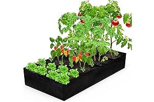 Oversized Planter Bag with Comfortable Grips for Garden Plant Growth