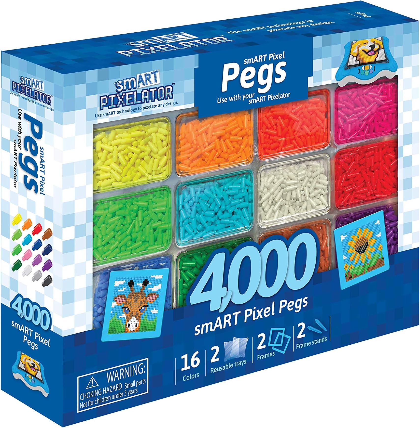 Flycatcher Smart Pixelator Large Peg Set
