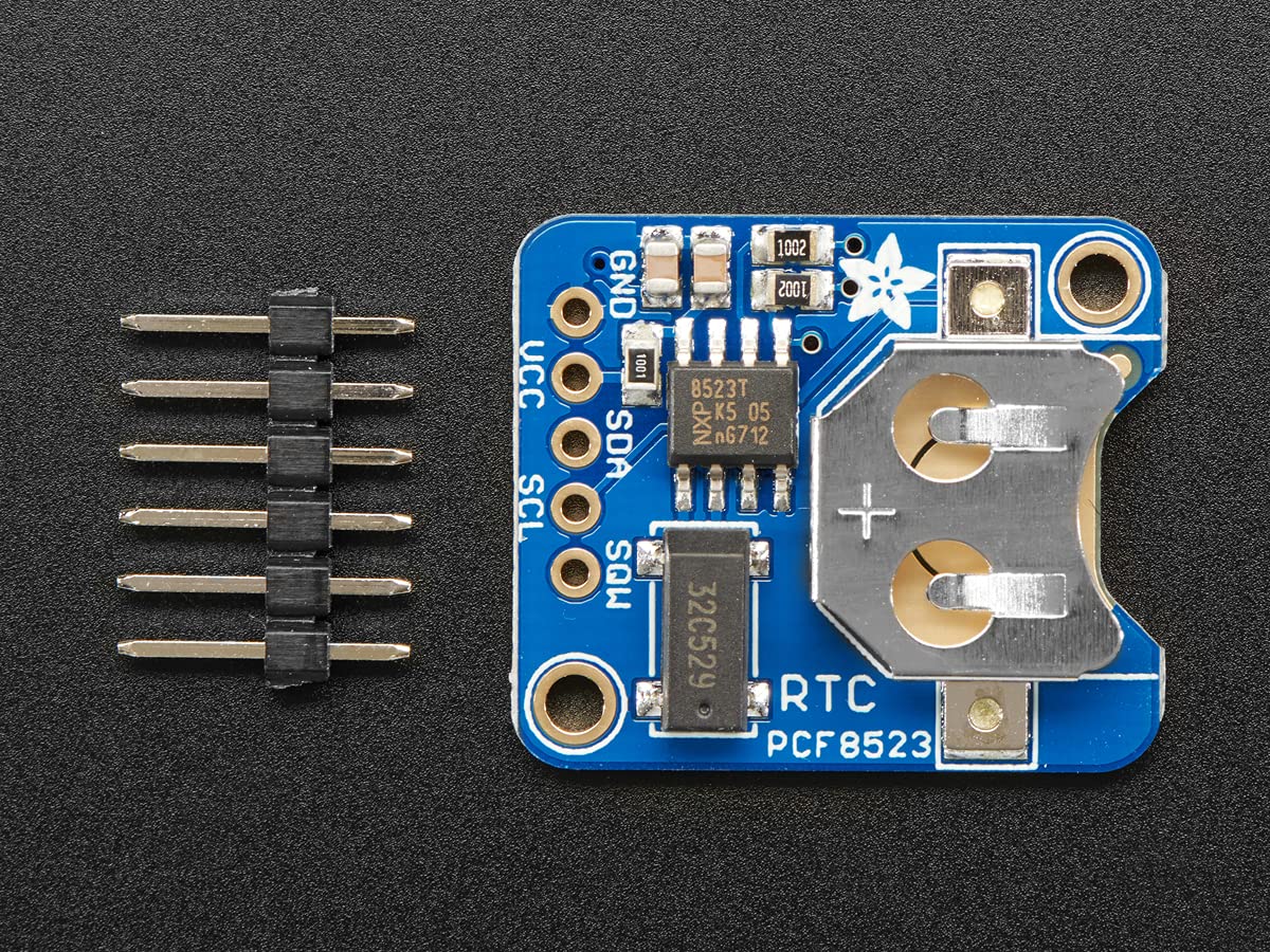 Module Horloge Temps Réel PCF8523 - Alimentation 3.3V-5V - Pour Arduino, Enregistrement Données, Minuteries