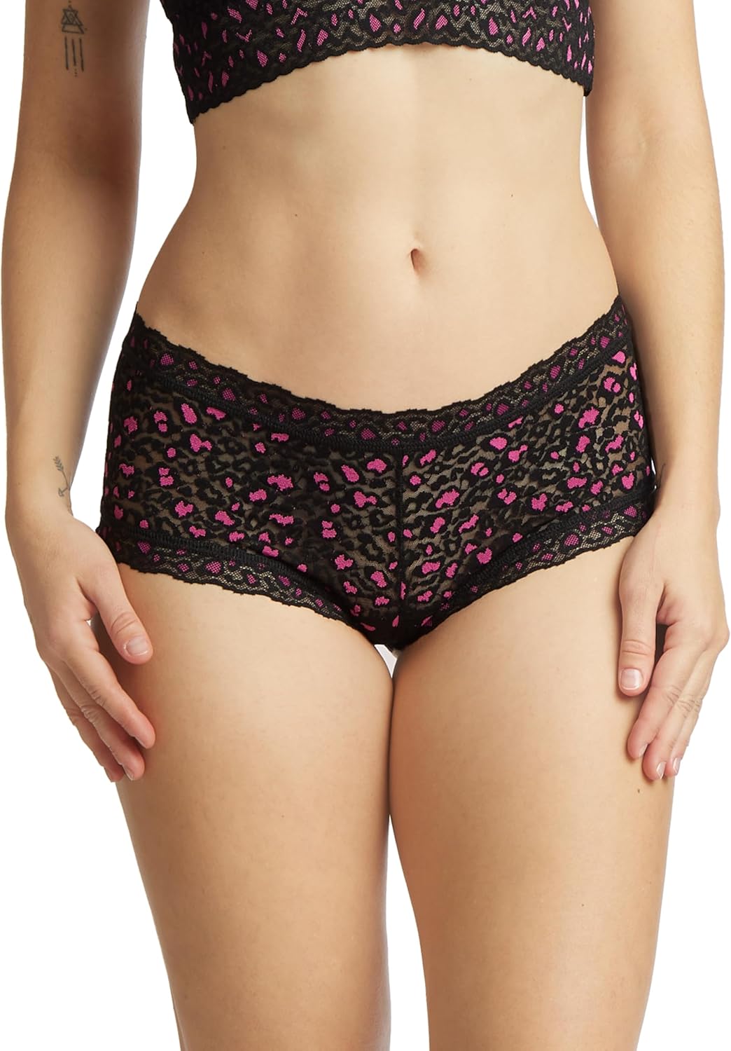 hanky panky - Daily Lace Boyshorts | Women's Underwear, Soft Stretch Fit Panties, Cotton Blend | Sizes (XS-XL), 3 pack - Image 7