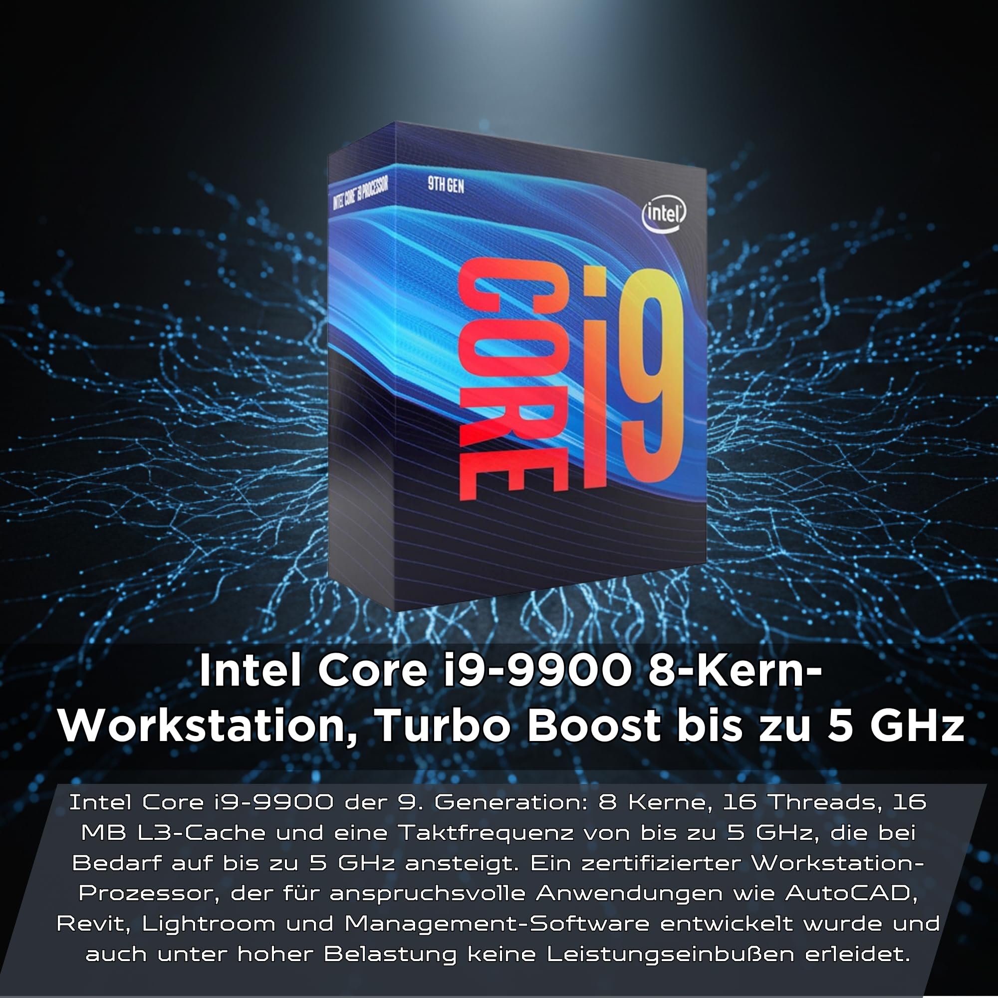 HP Z2 Mini G4 Workstation Professional Mini-PC | Intel Core i9-9900 (16 Threads, 5,0 GHz) | 32 GB | 512 GB NVMe SSD | DisplayPort | Windows 11 Pro | Generalüberholter | 36 Monate Garantie