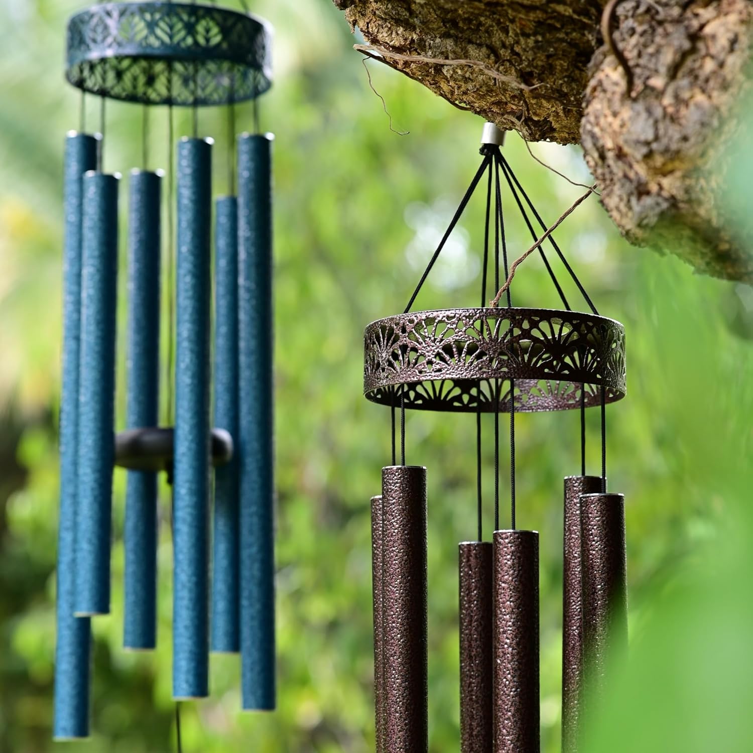 Vanquer Wind Chimes for Outside Deep Tone - 38'' Wind Chimes Outdoor Clearance, Deep Tone, Soothing, Windchimes Outdoors, Memorial, Sympathy, Garden Patio Yard, Home Décor (38" Bronze) - Image 9