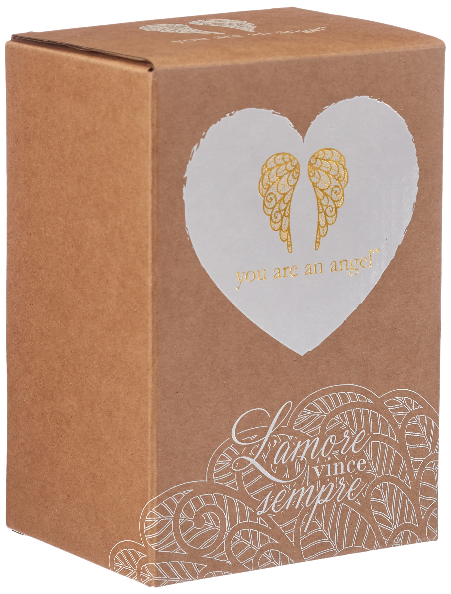 You are an angel Angel Figurine, Ceramic, White, 12.5 cm