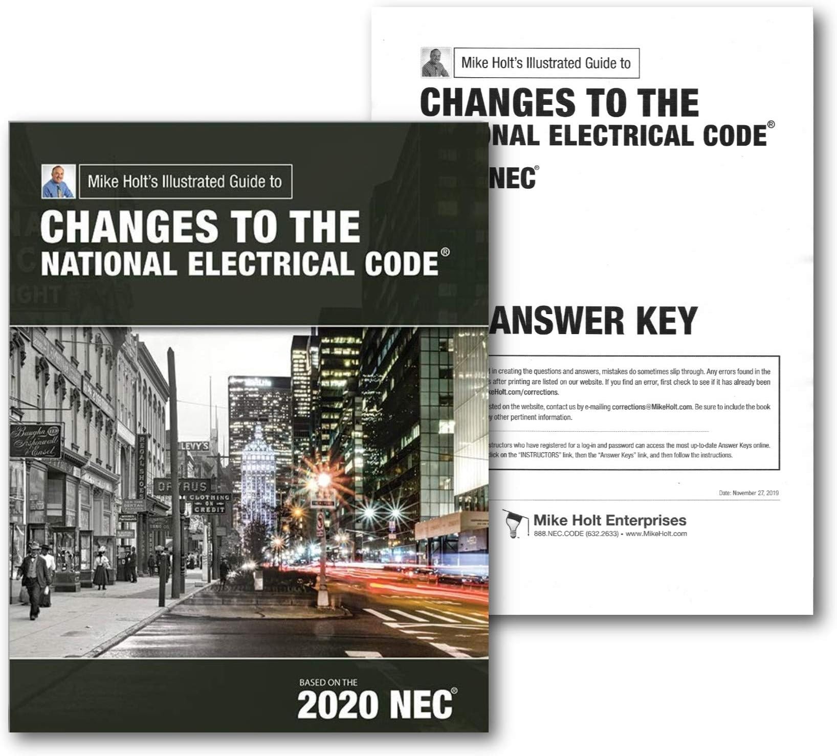 Mike Holt's Illustrated Guide to Changes to the 2020 NEC Paperback Mike Holt