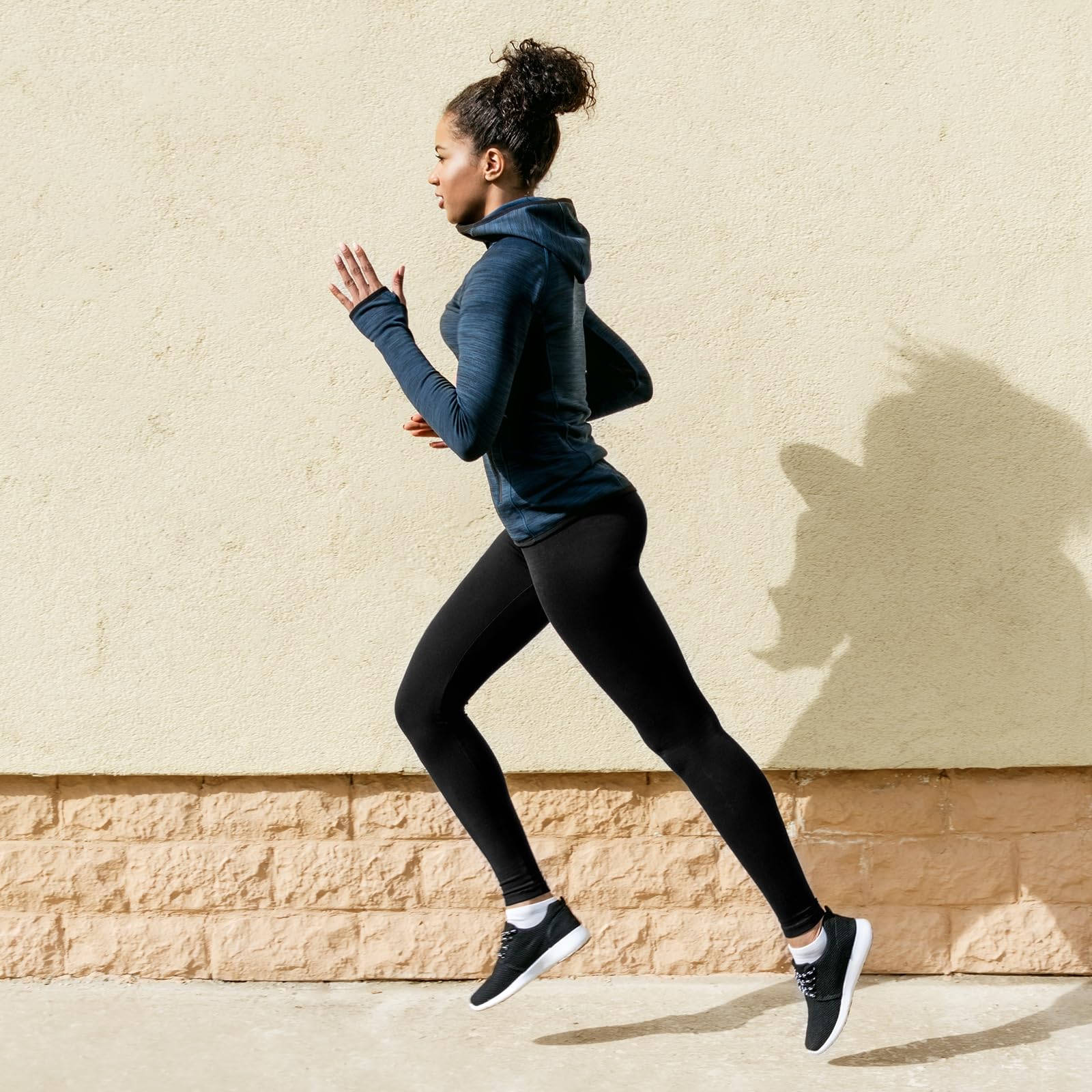 Ulknyss Leggings Donna Invernali Vita Alta Leggins Termici Sportivi Yoga Opachi Pantaloni Felpati per l'inverno Caldi