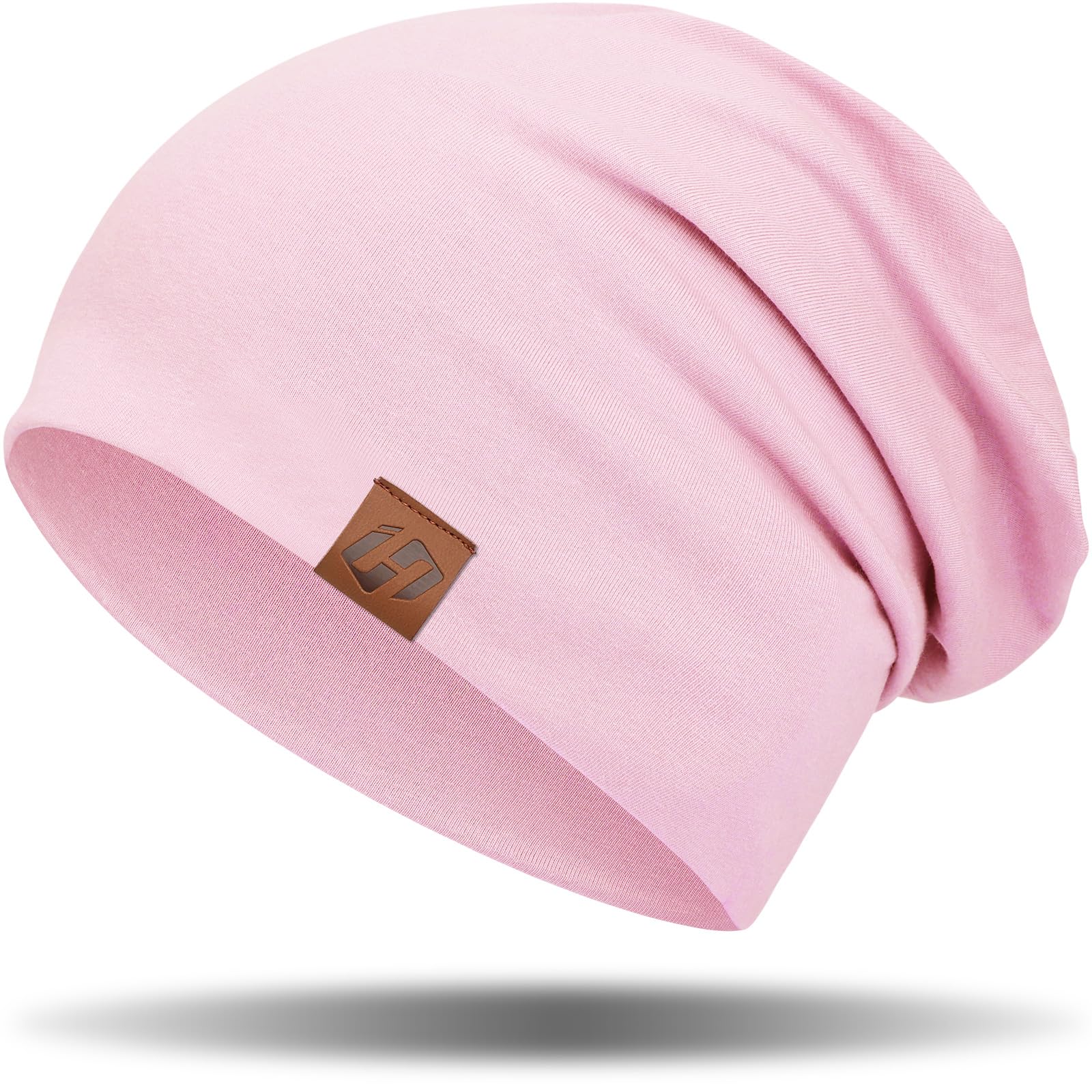 GXCROR - Berretto unisex, in cotone, morbido e sottile, leggero, traspirante, per tutte le stagioni