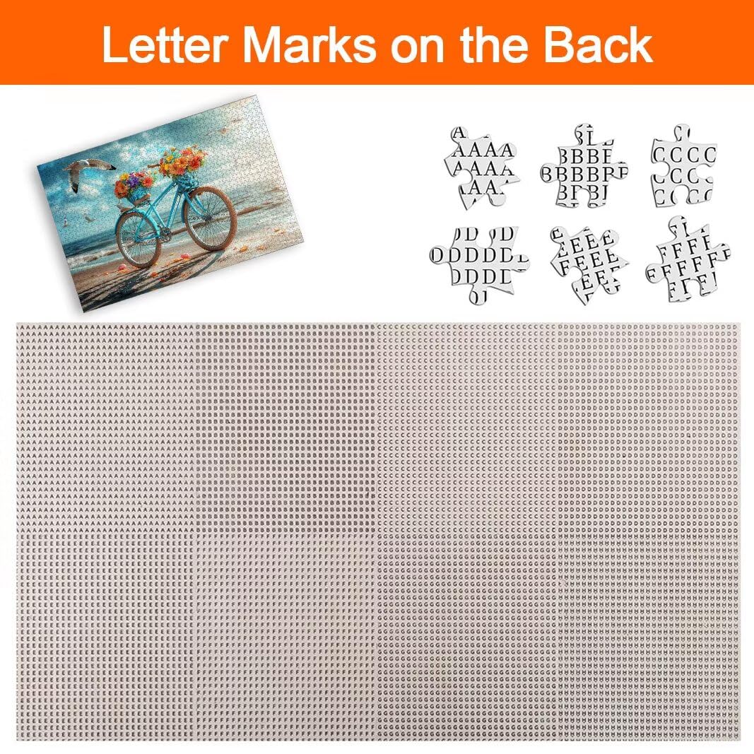 Puzzle 2000 Pezzi, Puzzle Bicicletta, Misura: 100x71cm, Regalo Donna -8745