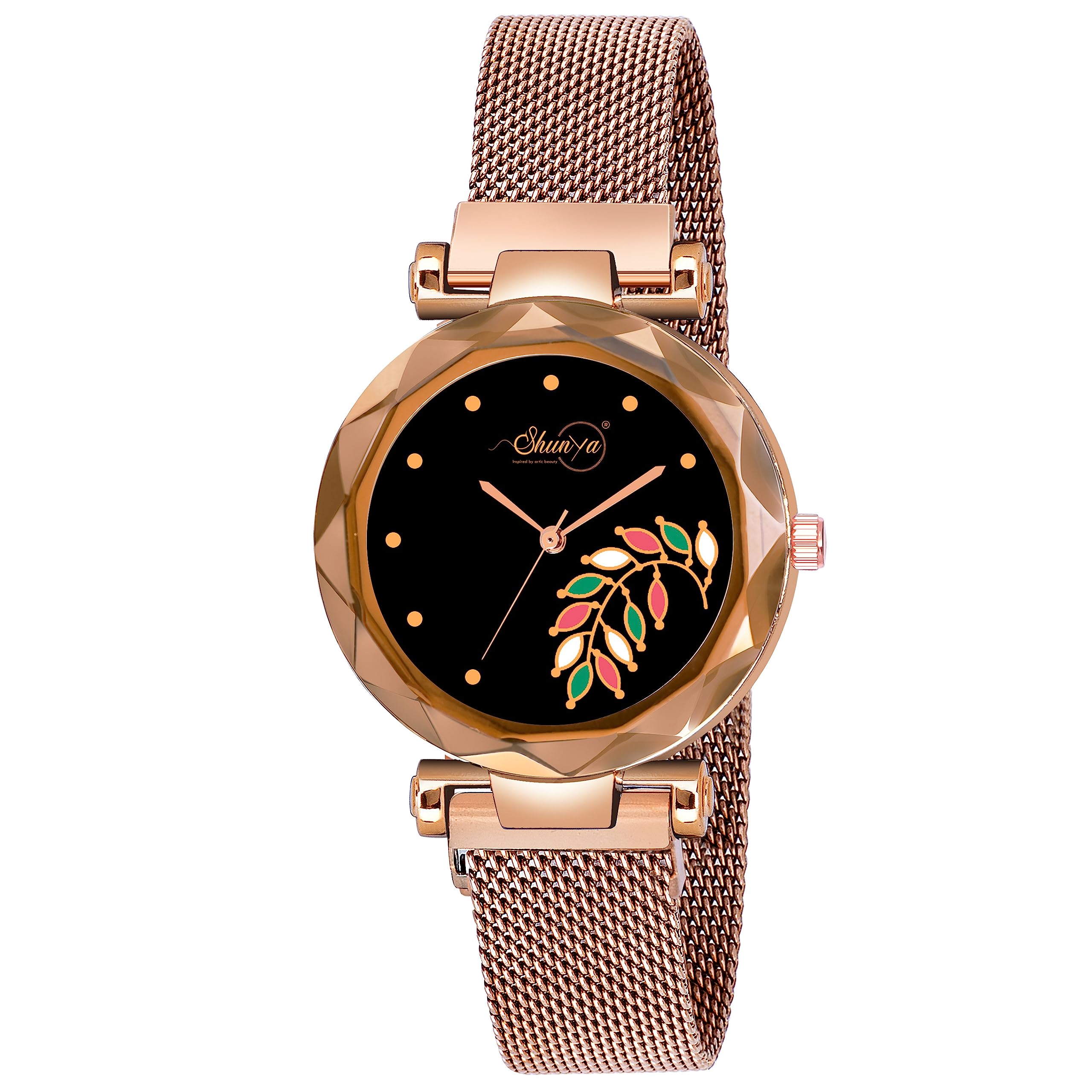 SATNAM ART Womens Metal Bezel Claspy Buckle Metal Case Analogue Watch-Pack of 1 (S-C-1059_Gold) (B0CCLBLM5F) Amazon Price History, Amazon Price Tracker