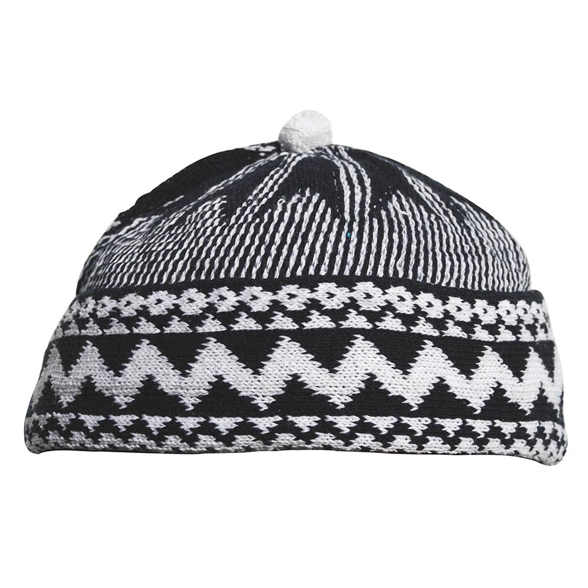 hat with ball on top