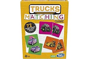 Hasbro Gaming Trucks Matching Game: Perfect Match for Memory and Learning