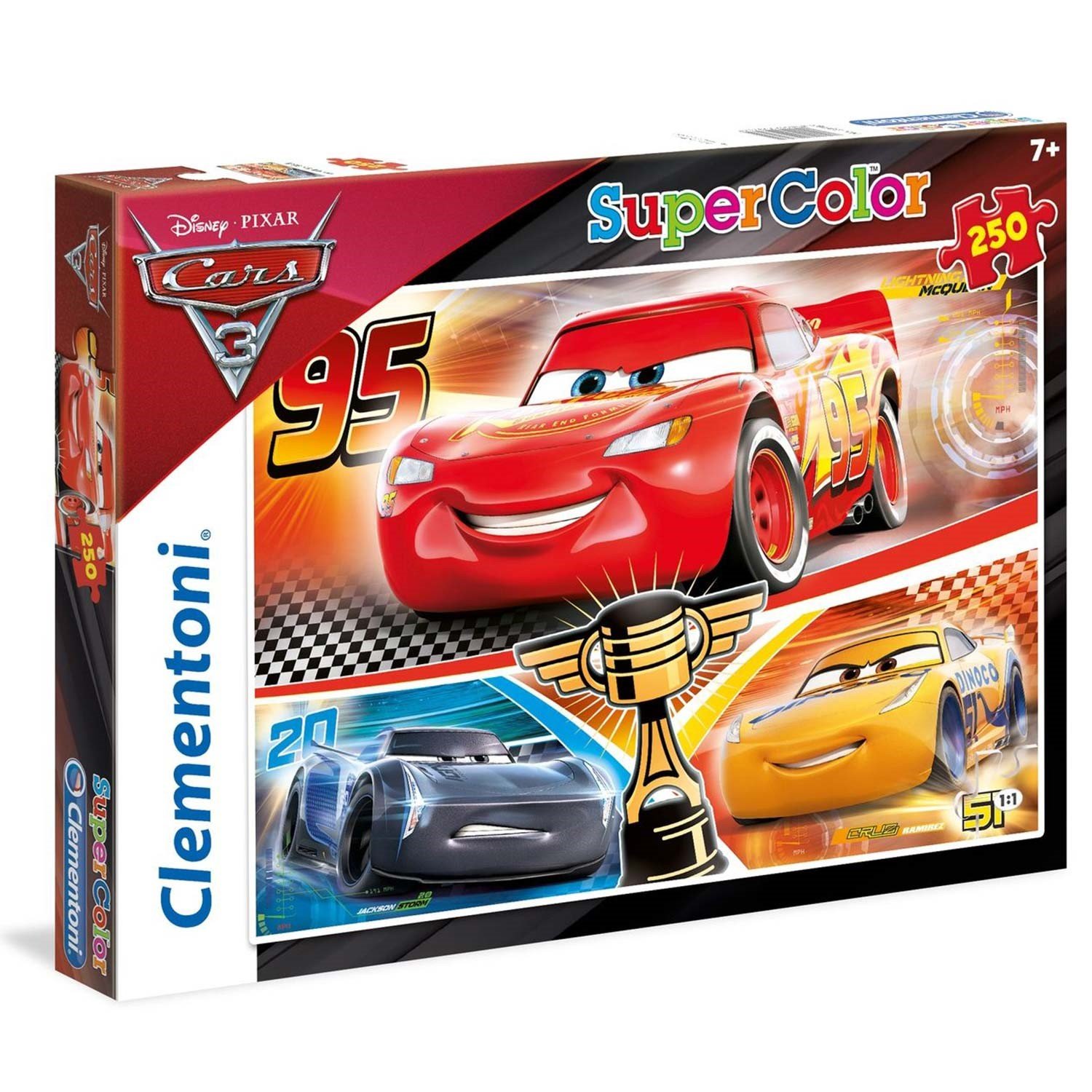 Clementoni 29747 Cars The Movie Puzzle 250 Pieces