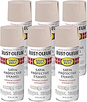 Vista 104 de Rust-Oleum 7732830 Stops Rust Pintura en Aerosol, 12 oz, Verde Cazador Satinado