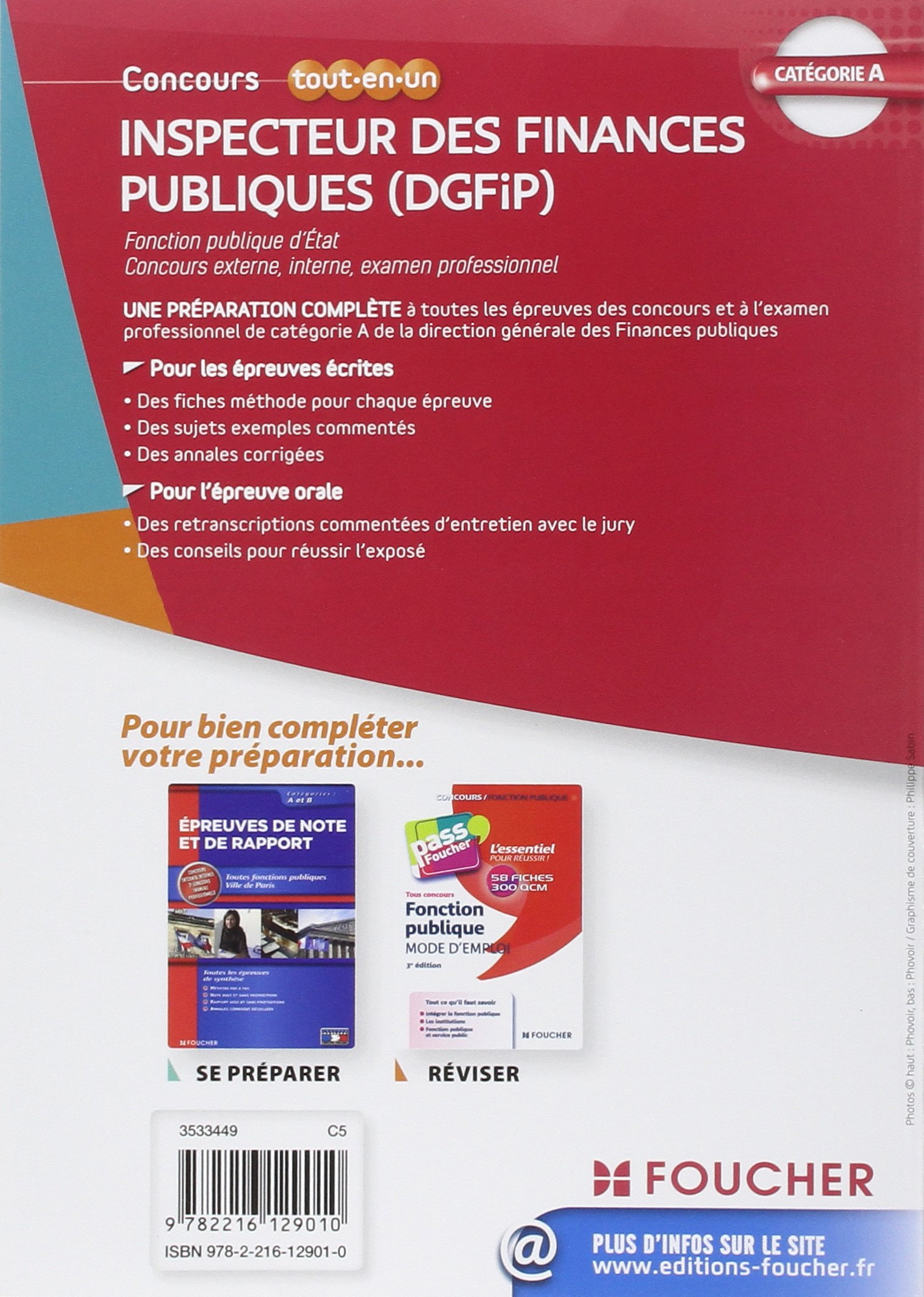 Annales Examen Professionnel Inspecteur Des Finances Publiques Amazon.fr - Inspecteur des finances publiques (DGFIP) - Mulero, Michaël -  Livres