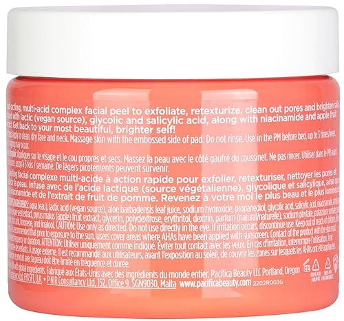 Miniatura 18 de Pacifica Beauty, Glow Baby - Almohadillas exfoliantes para bebés, 10% AHA y BHA, 60 unidades, ilumina y exfolia, para todo tipo de piel, sin
