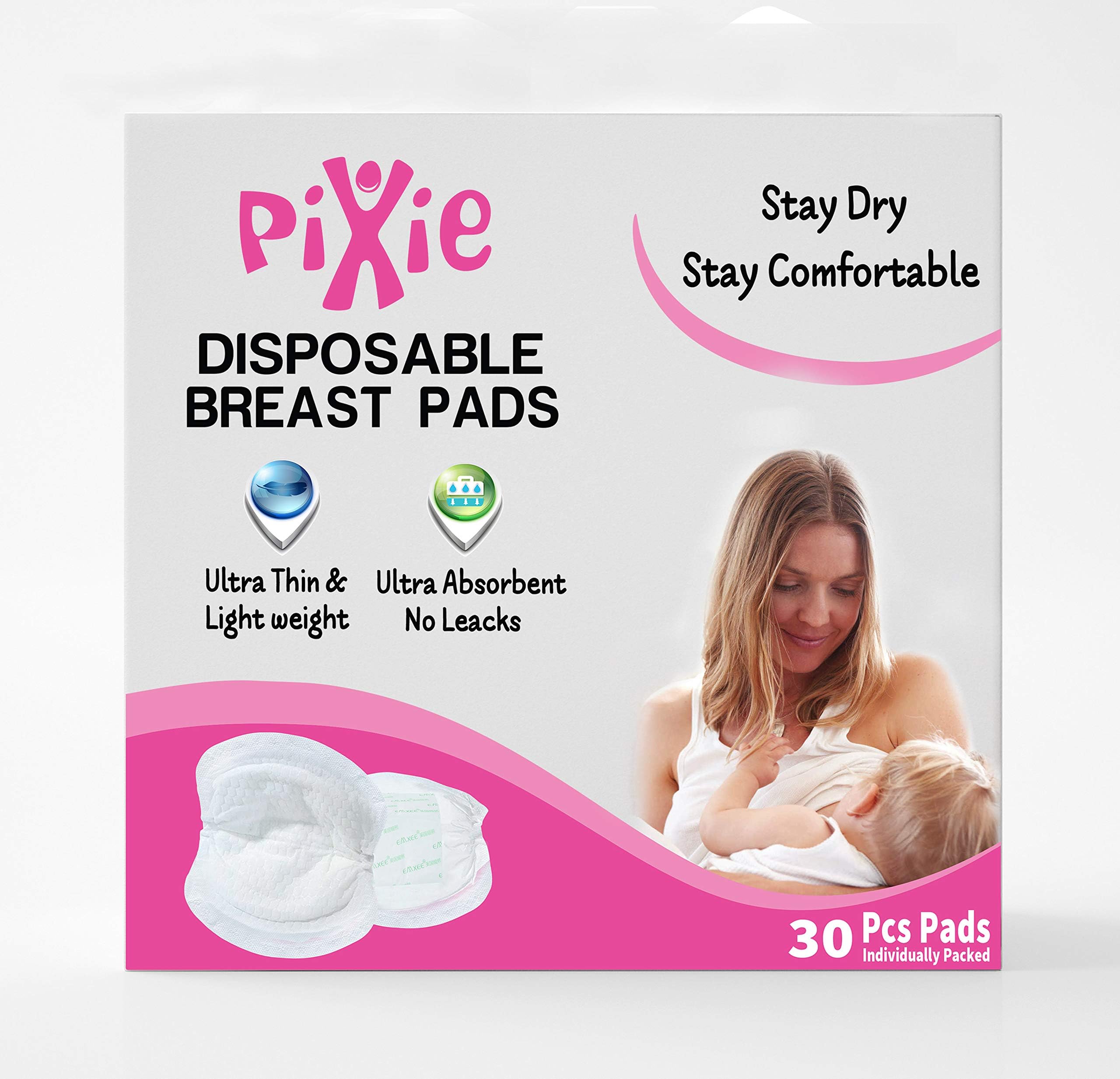 Pixie Disposable Breast Pads 30Pcs, Piece Of 30