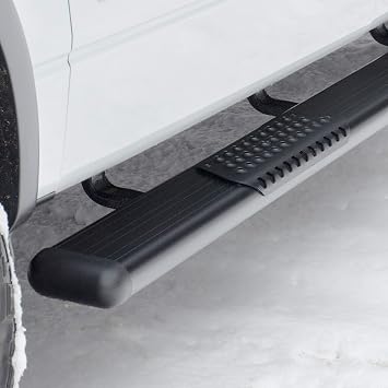 Luverne 584100-571477 O-Mega II 100-Inch, 36-Inch Black Aluminum Side Steps, Compatible with Select Ram ProMaster