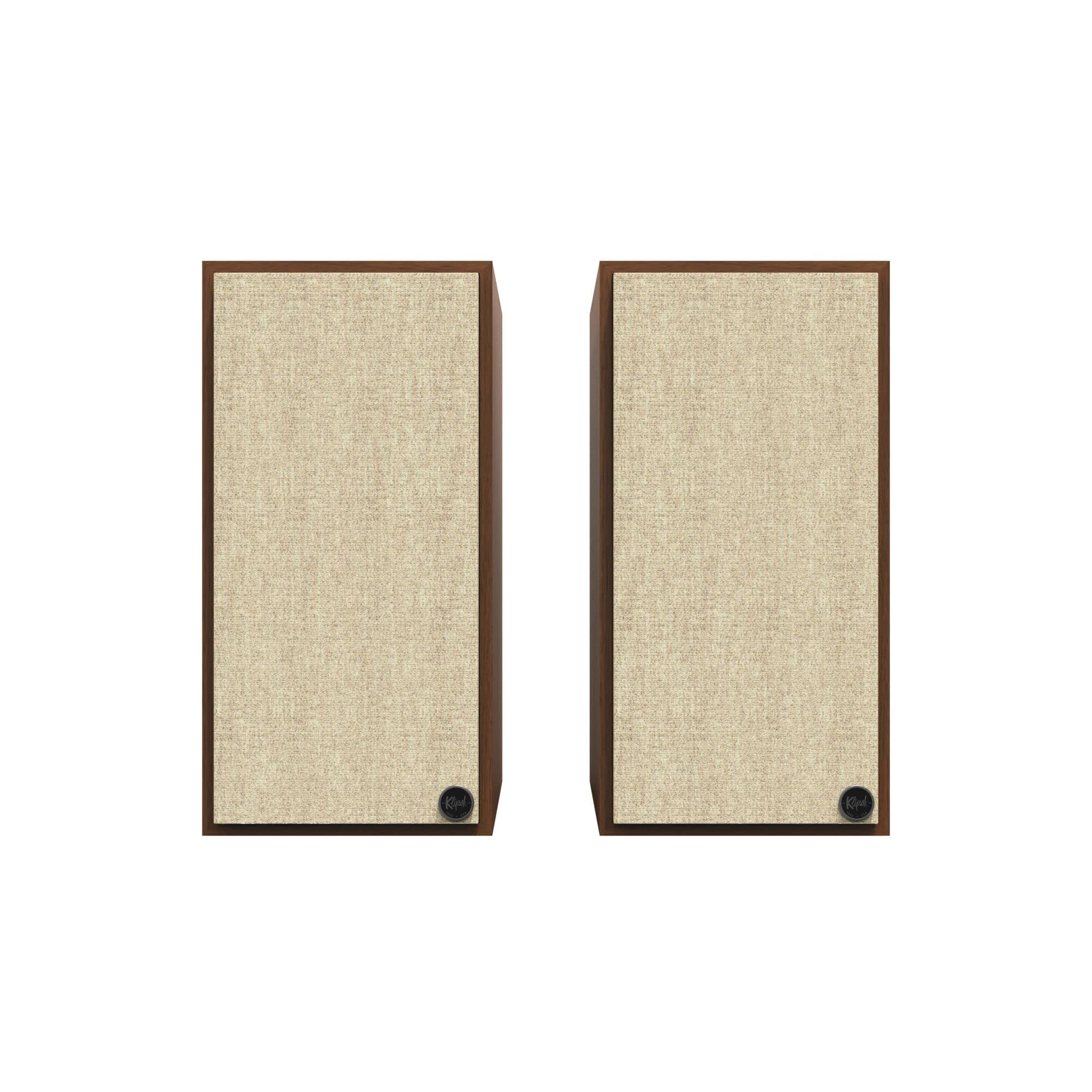 Klipsch, The Sevens, monitor amplificati, walnut