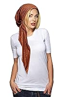 Algopix Similar Product 12 - ShariRose Burnt Sienna Headscarf for