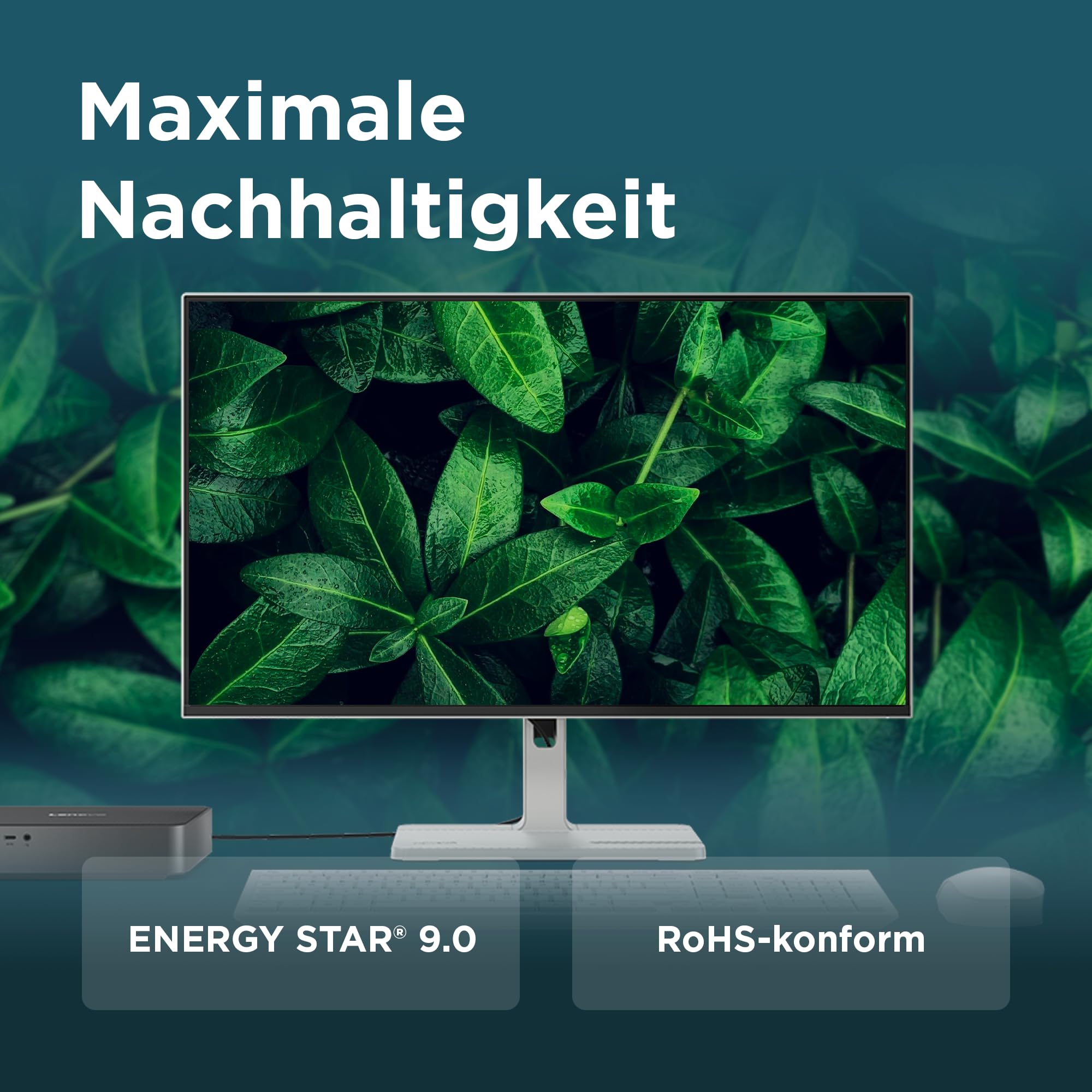 Lenovo IdeaCentre Mini x Desktop-PC | Copilot+ PC | Snapdragon X X1-26-100 | 32GB RAM | 1TB SSD | Qualcomm Adreno Grafik | Windows 11 | Luna Grau | 1L | 3 Monate Premium Care