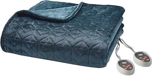 Miniatura 3 de Beautyrest - Manta eléctrica súper suave, controlador con 10 horas de apagado automático y 20 niveles de calefacción