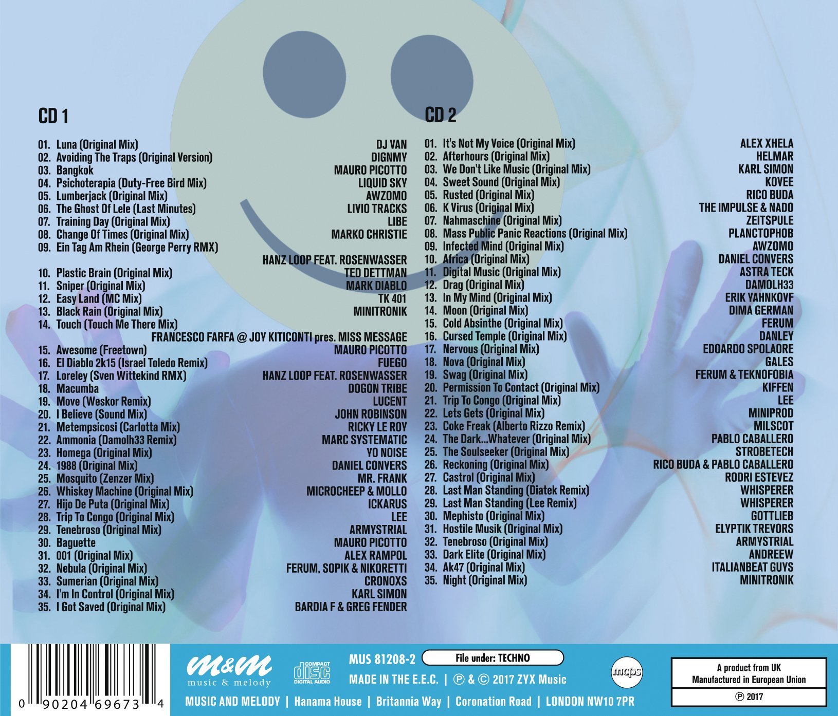 Various: Techno Megamix (70 Tracks)