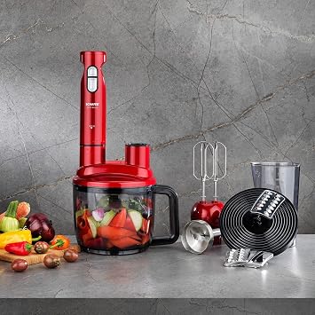 Schäfer Chef Blend Mega Blender Set-Kırmızı