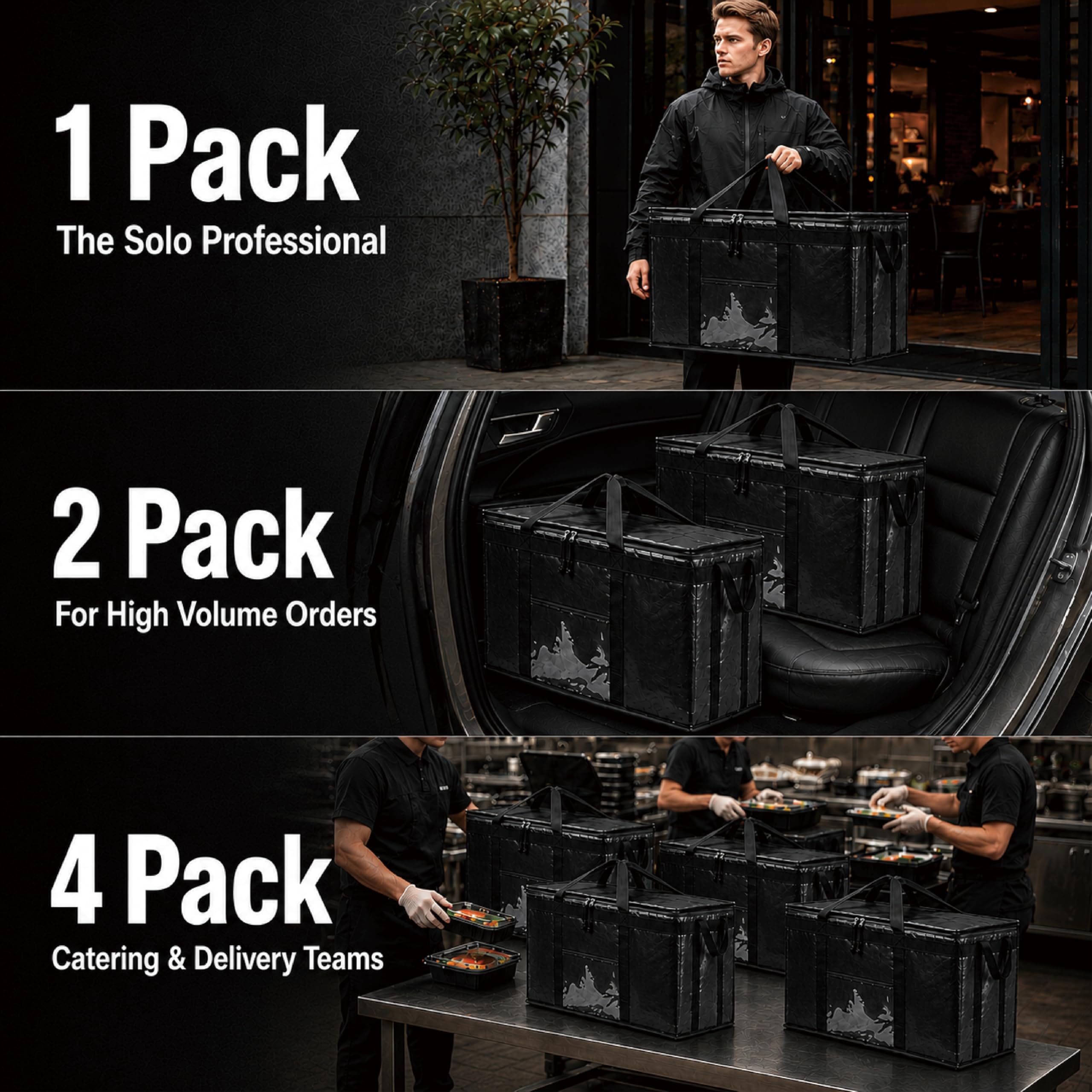 NZ home Standard Food Delivery Bag and Insulated Grocery Bags