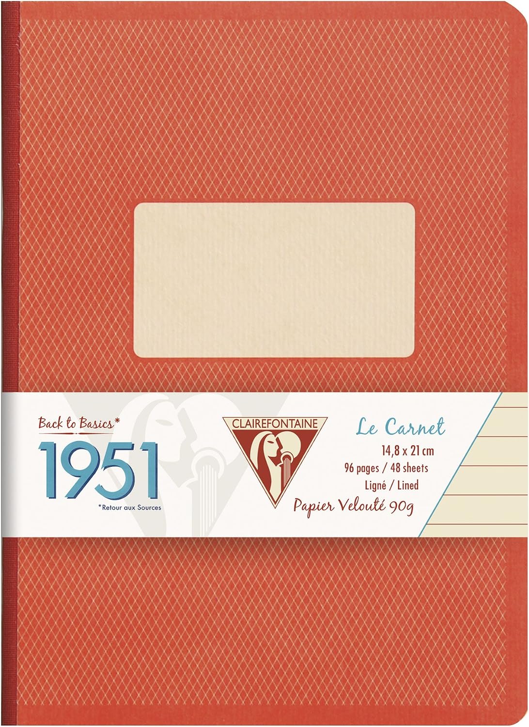 Clairefontaine 195146 °C 1951 A5 Lined Notebook, 96 Sheets, Assorted, assorted colours, 148 x 210 mm - Image 4