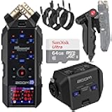 Zoom H6essential 6-Track 32-Bit Float Portable Audio Recorder with EXH-6e Dual XLR-1/4