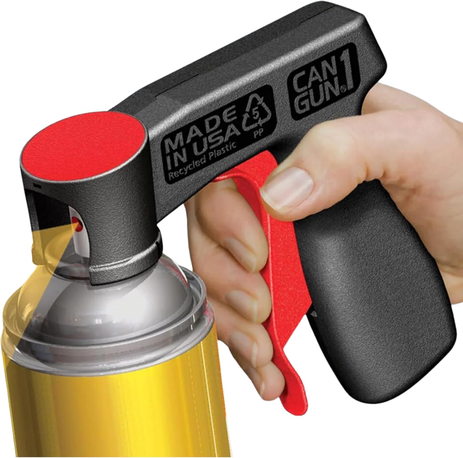 Mo Deck Lawn Mower Non-Stick Spray 11 Oz Aerosol (Case of 12) w/ CanGun1 Included - Universal Spray for Lawn Mowers and Equipment