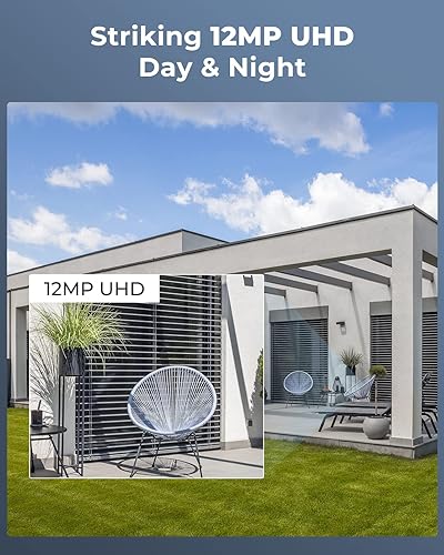 Miniatura 2 de REOLINK Sistema de cámara de seguridad con cable de 12 MP, 4 cámaras de vigilancia H.265 UHD PoE de 12 megapíxeles, detección de mascotas de