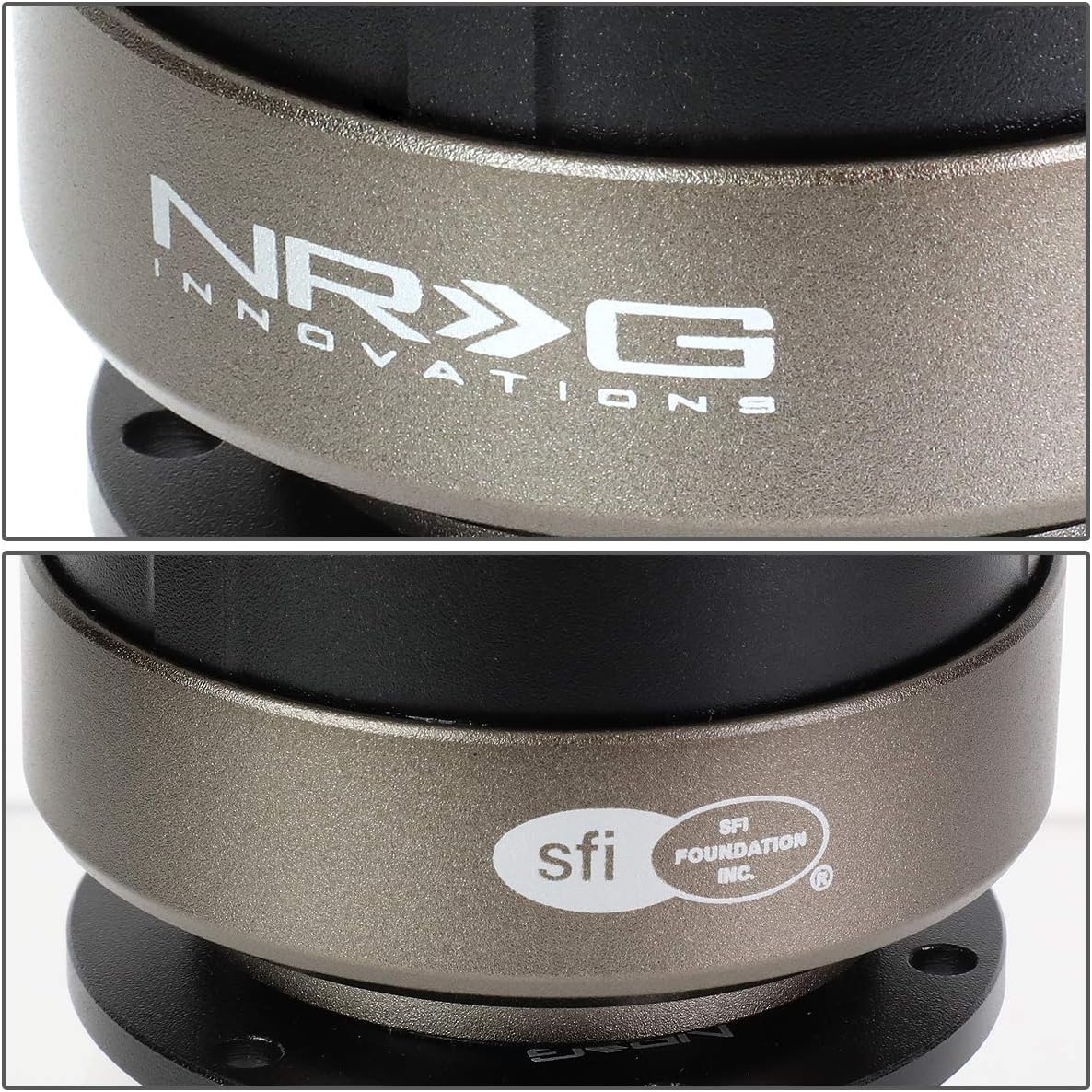 NRG GEN 2.0 SFI APPROVED QUICK RELEASE - BLACK