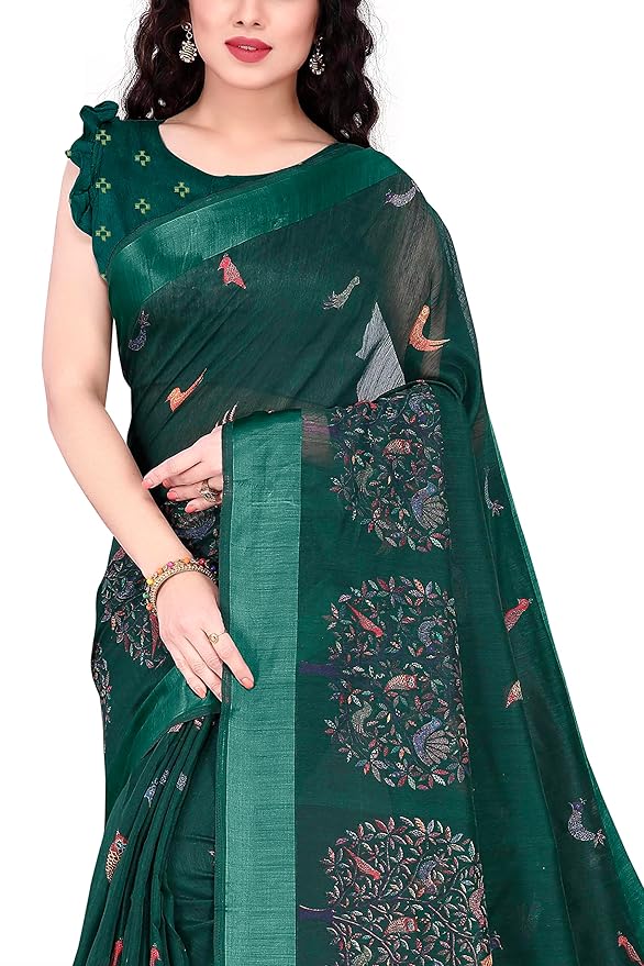 Saree with Blouse Piece