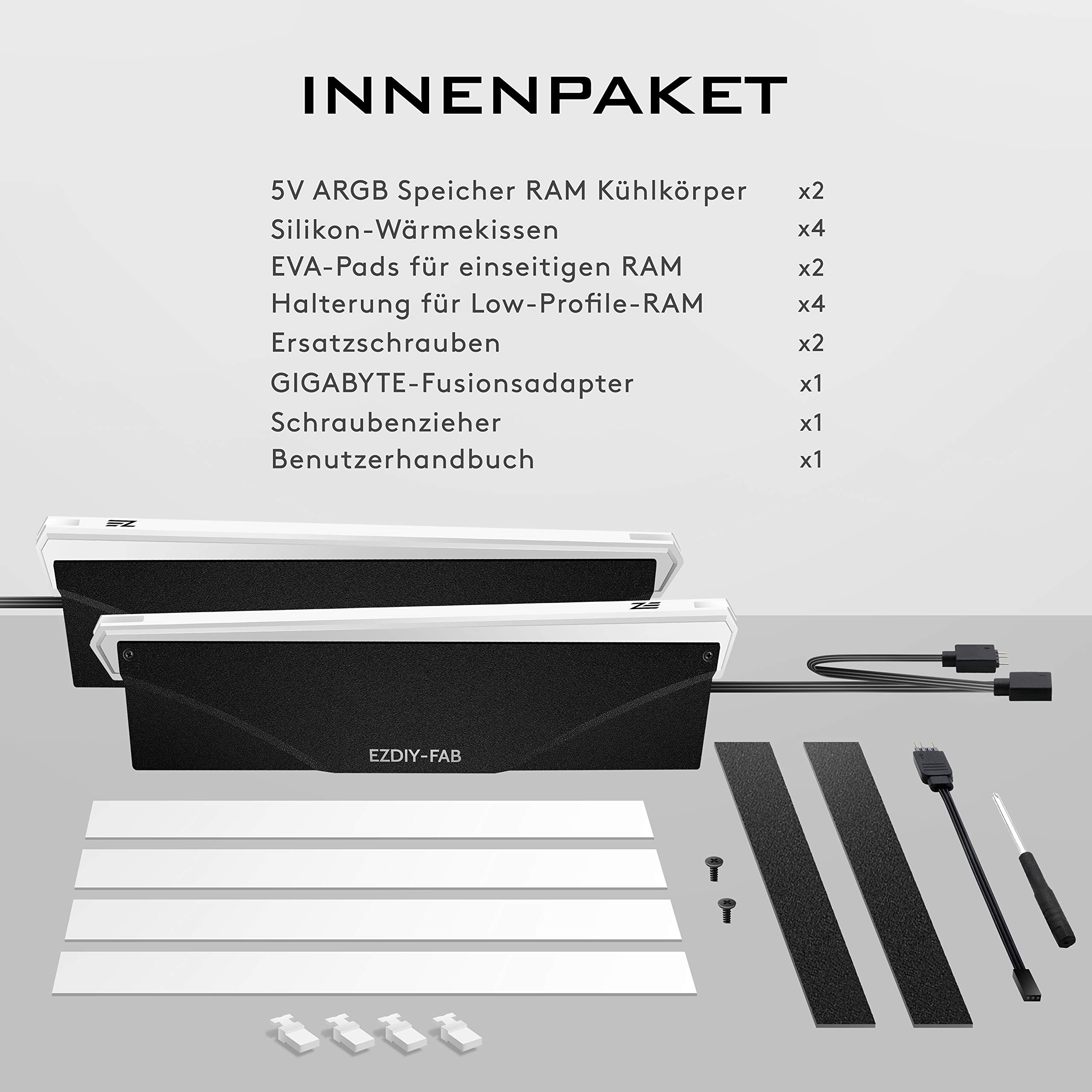 ARGB RAM Cooler - Customize Your PC! -7