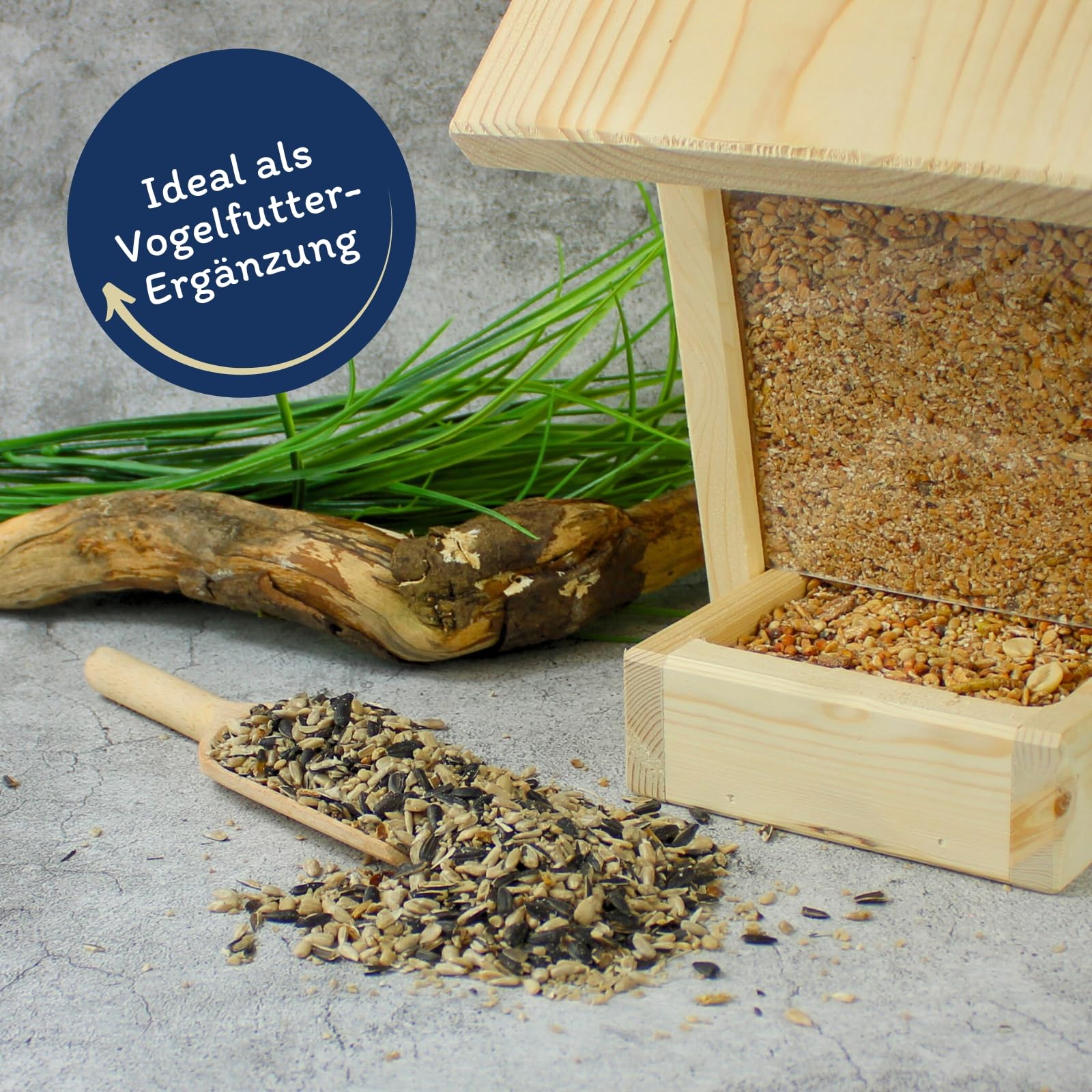 Lyra Pet® 25 kg Sonnenblumenkerne Mix - geschält & ungeschält - Vogelfutter