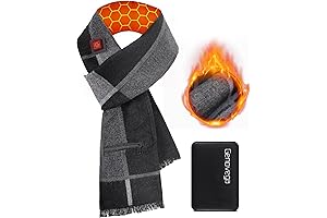 Graphene Heated Scarf: Rechargeable Warmth for Winter Wonder