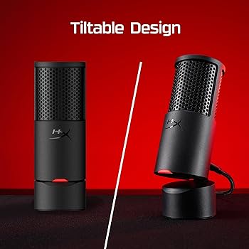 Amazon.com: HyperX SoloCast 2 – Gaming USB Condenser Mic for PC