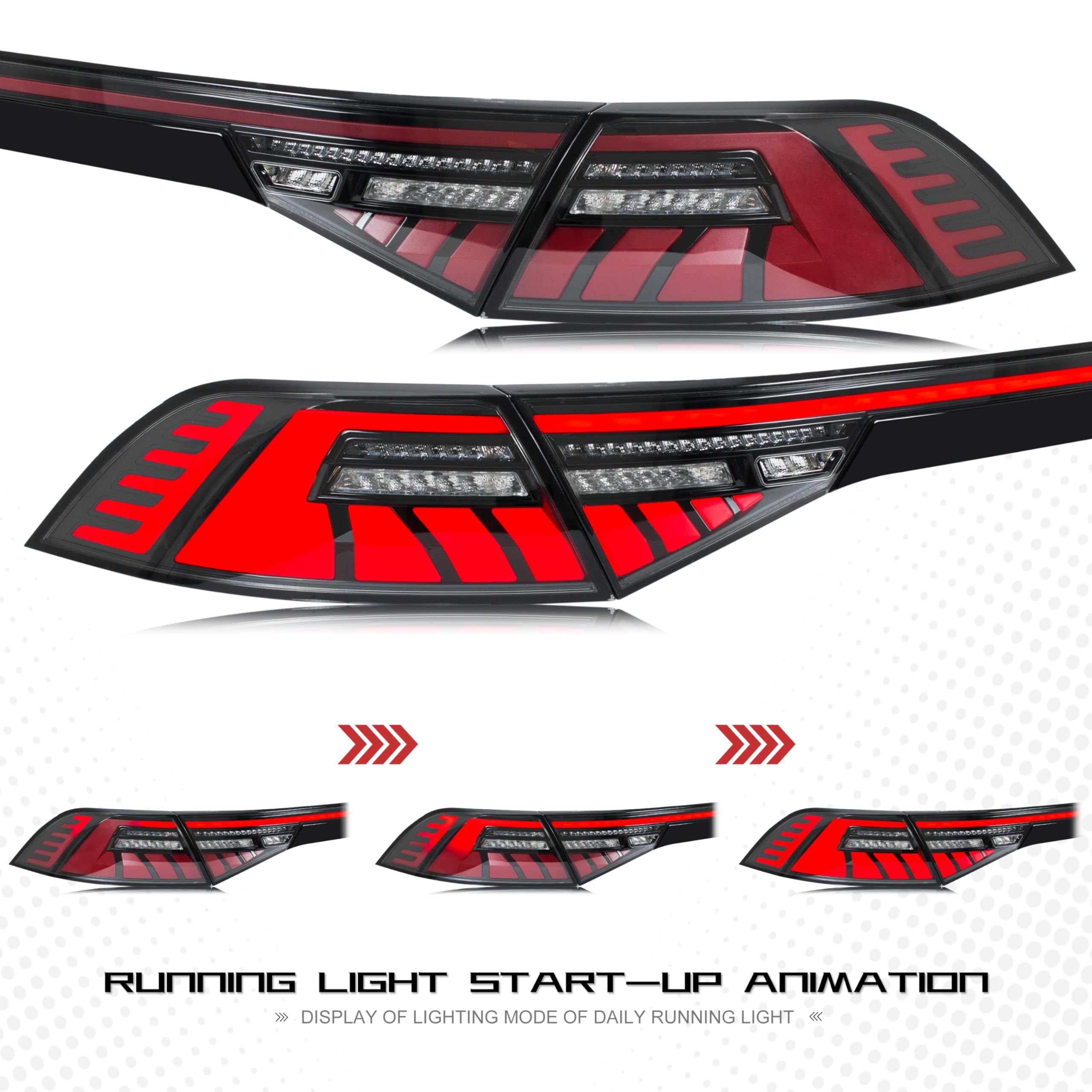 Amazon.com: inginuity time LED Tail Lights for Honda Accord 2024