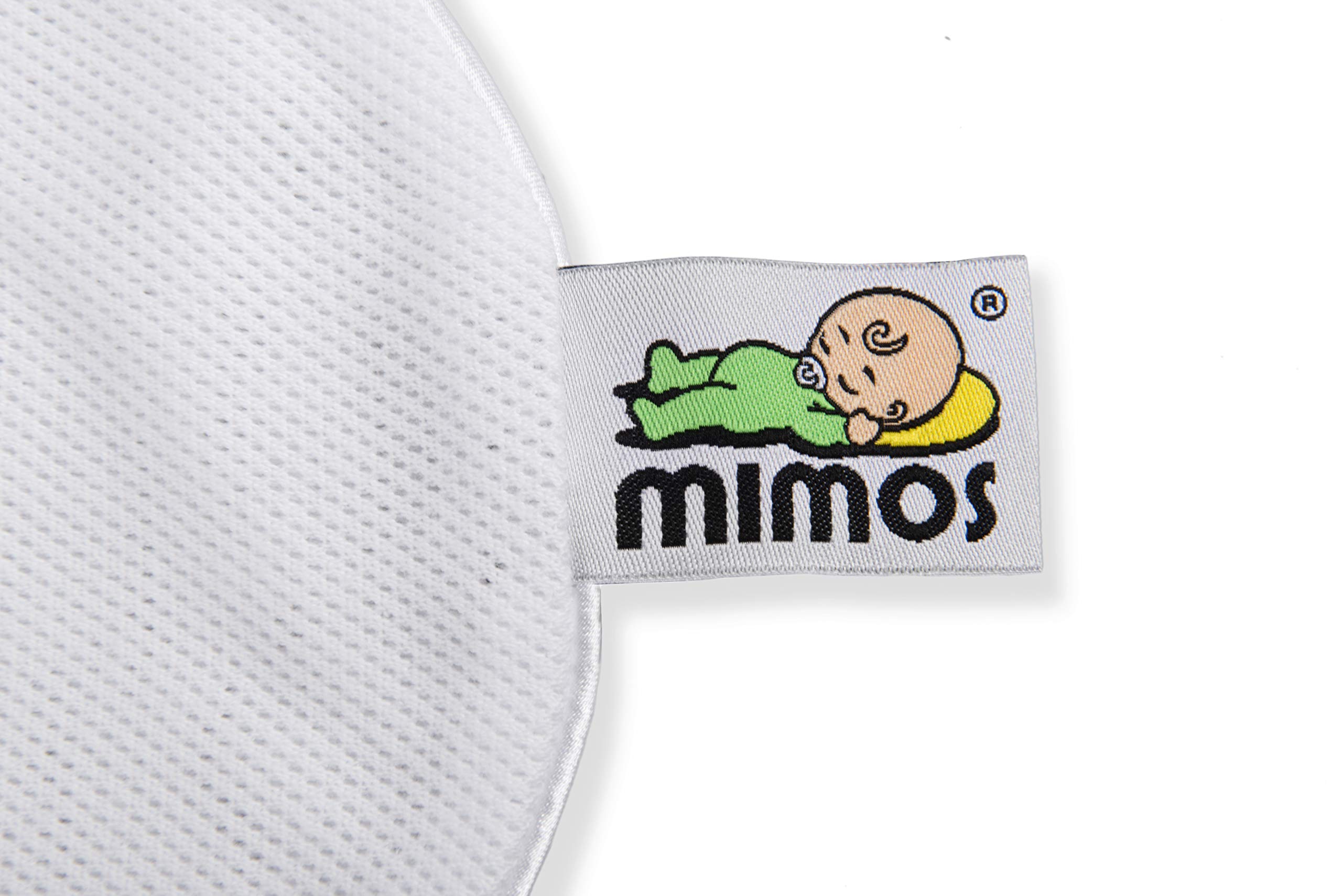 Bezug für Mimos Babykopfkissen Gr. M - weiß