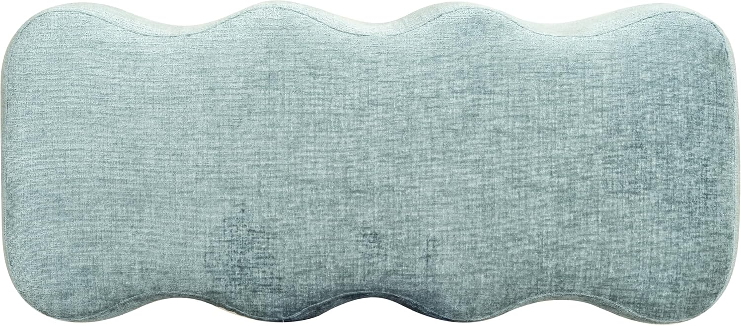 SAFAVIEH Couture Collection Jacqualessa Light Brown Chenille Bench (Fully Assembled)