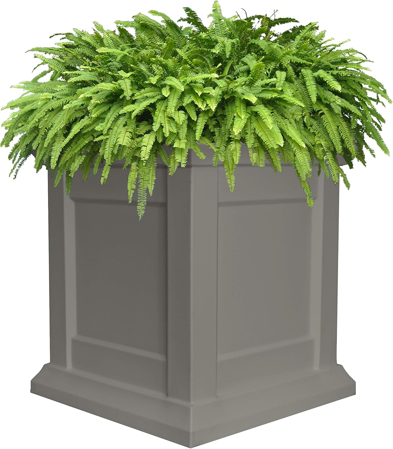 Tusco Products MC16 SF 16" Modern Colonial Garden Planter, 16 inches, Safari