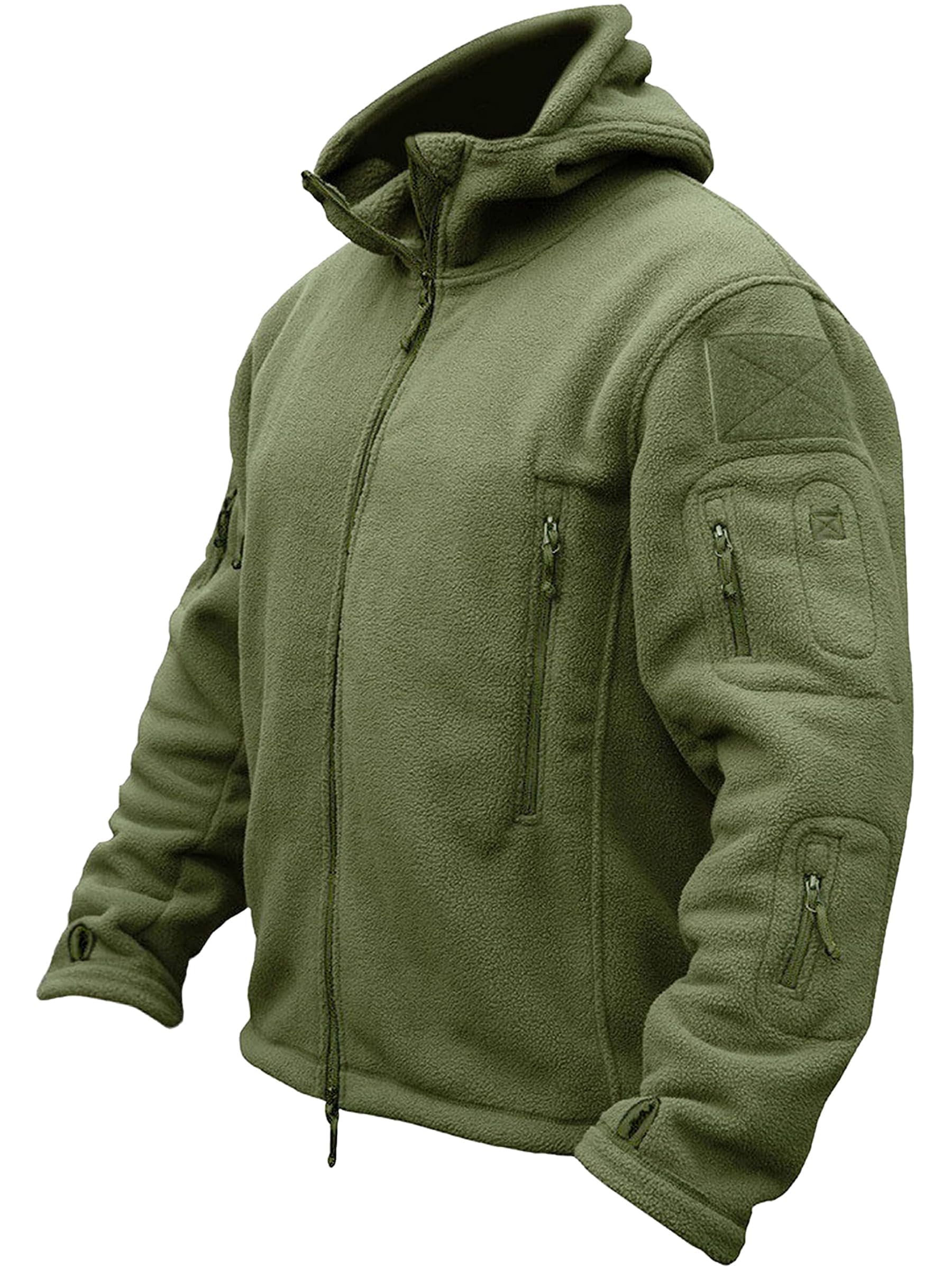 TACVASEN Chaqueta Militar Caliente para Hombre a Prueba de Viento Fleece Jacket