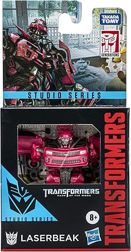 Miniatura 4 de Transformers Toys Studio Series Core Class Dark of The Moon Laserbeak Figura de acción – A partir de 8 años, 3.5 pulgadas