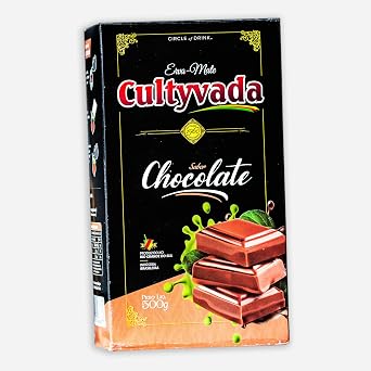 Circle of Drink - Cultyvada Chocolate Erva Mate Tea - Brazilian Yerba Mate - Forest Grown - Vacuum Sealed - 500g