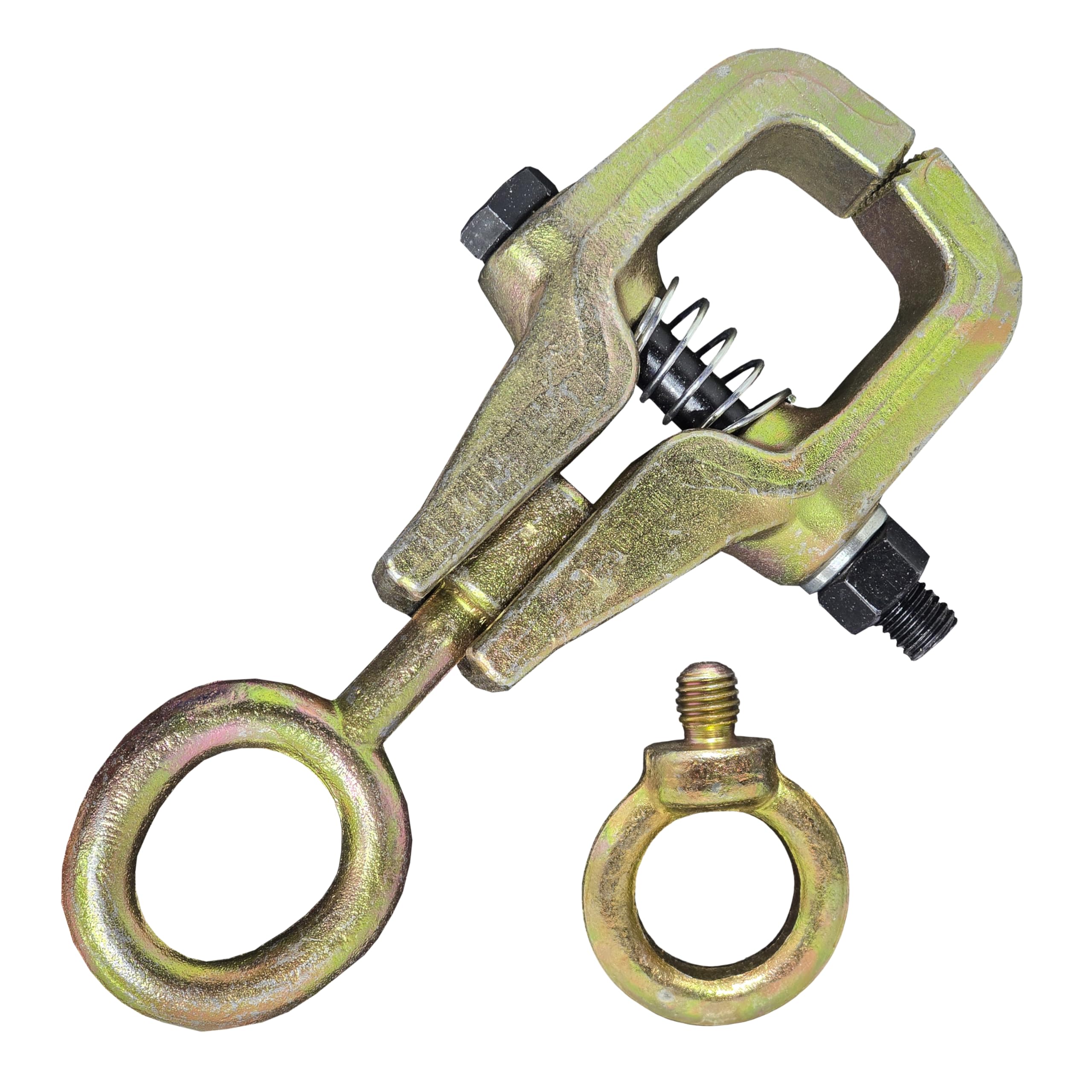 Digital Craft 5 Ton Auto Body Repair Pull Clamp Top and Straight 2 Way Self Tightening Frame Grips Pull Clamp for Automotive Car Vehicle Body Repair