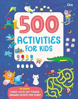 500 Activity Book for Kids: Smart & Fun Activities for Growing Minds | Learning Adventures Fun Puzzles, Coloring, Mazes, Games, Word Searches & More | Ways to Learn, Laugh, and Play | Super-Fun Things