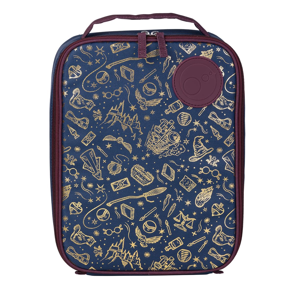 b.box Flexi-isolierte Lunchtasche – Harry Potter, hält das Mittagessen länger kühl und frisch, maschinenwaschbar, passend für große Lunchbox und Snackbox